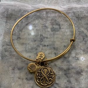 Alex And Ani energy bracelet in gold